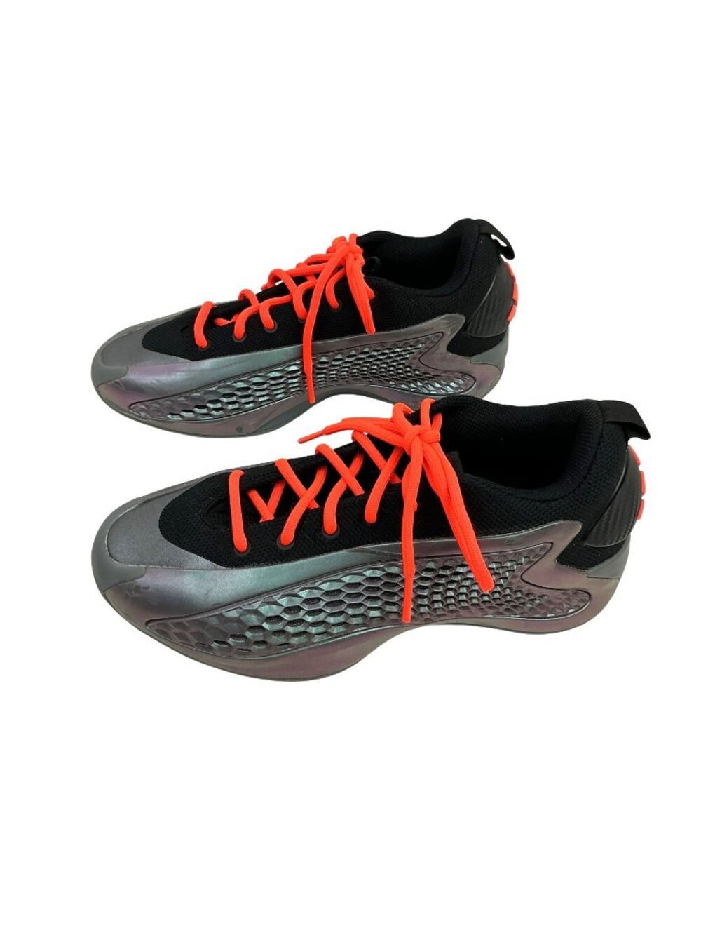 Adidas Anthony Edwards AE 1 Low JI4073 Basketball Shoes Youth 5.5 Iridescent Pur